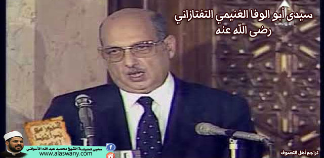 سيدى أبو الوفا الغنيمى التفتازانى رضى الله عنه
