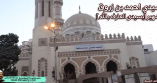 سيدي احمد بن زروق الشهير [بسيدى العارف بالله ]